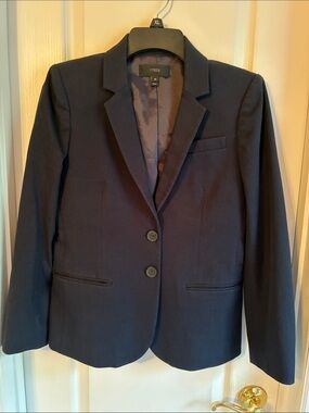 J. Crew Women’s Navy Blazer Sz 6P